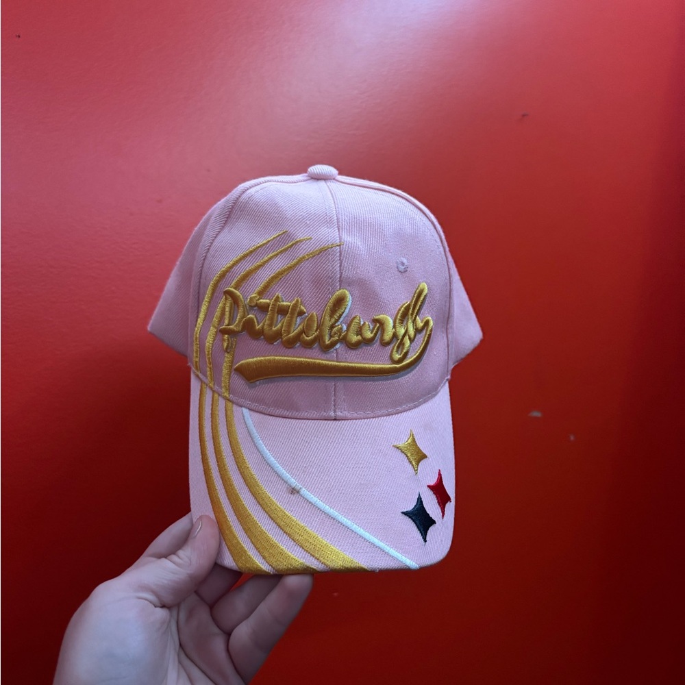 Pink and Gold Kids Cap